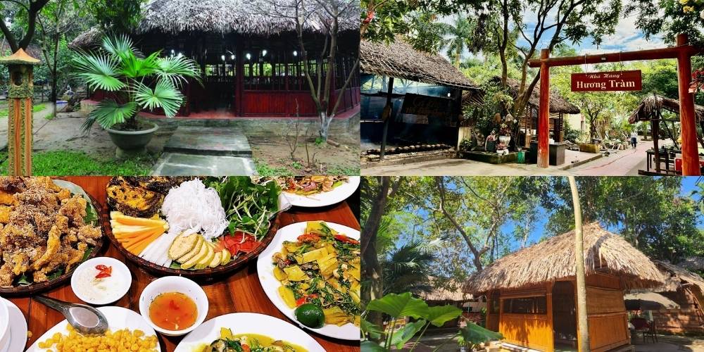 Vườn sinh thái Hương Tràm là địa điểm lý tưởng để nghỉ ngơi, thư giãn (Ảnh: Vườn sinh thái Hương Tràm)