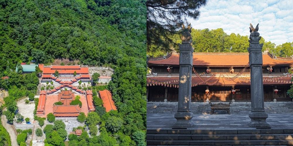 Không gian thanh tịnh tại chùa Non Nước Hà Nội (Ảnh: Sưu tầm Internet)