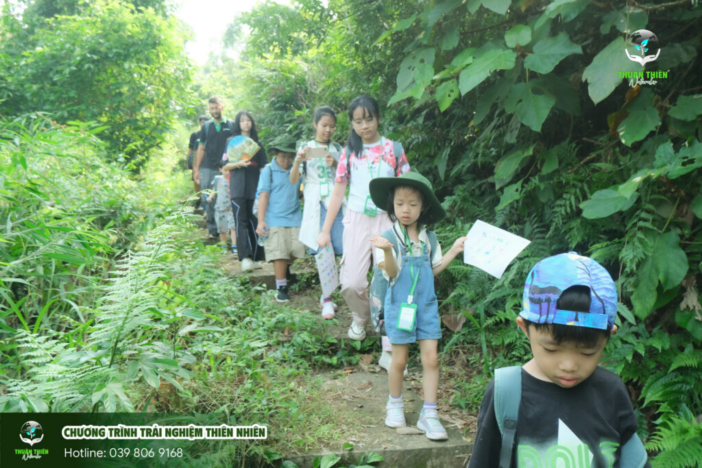 trekking tại vườn quốc gia ba vì