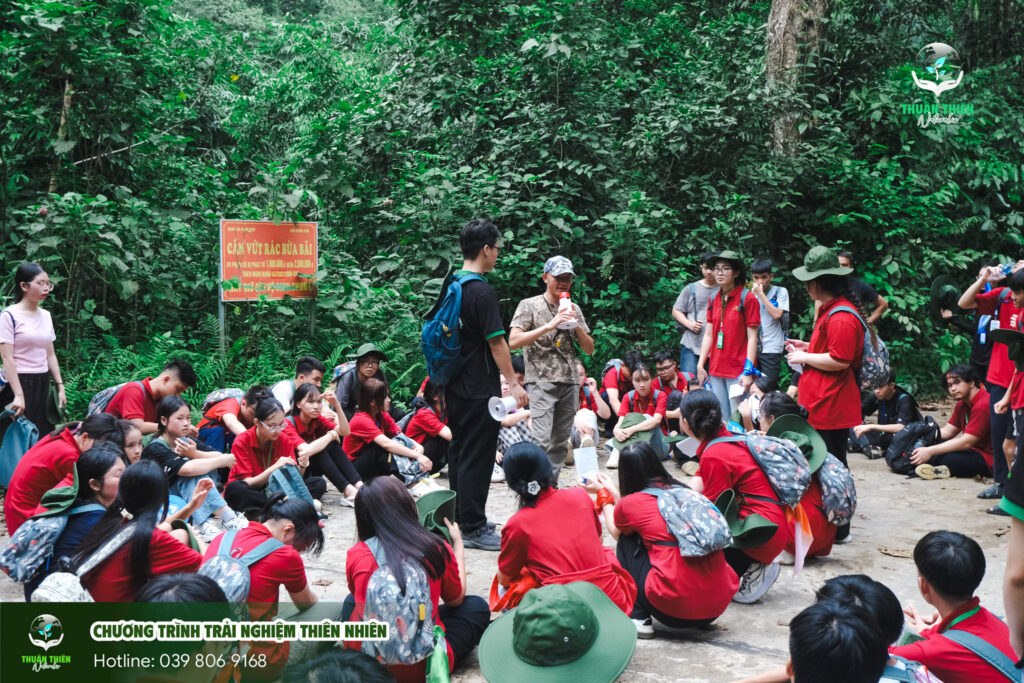 Chương trình trải nghiệm thiên nhiên cho 80 bạn học sinh THPT Minh Trí