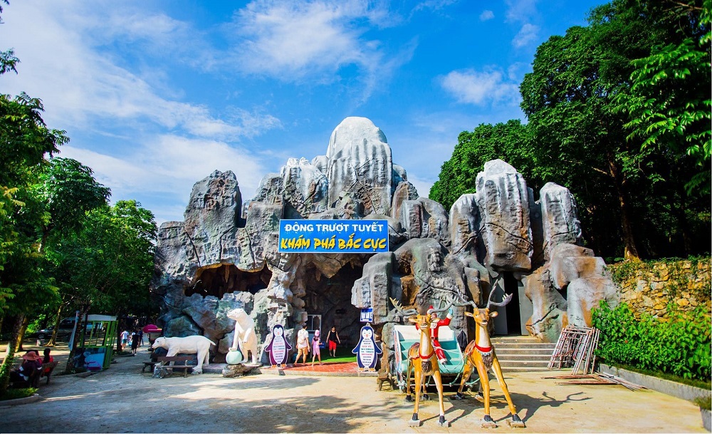 khu vui chơi ngoài trời cho trẻ em ở Hà Nội tại Khoang Xanh Suối Tiên